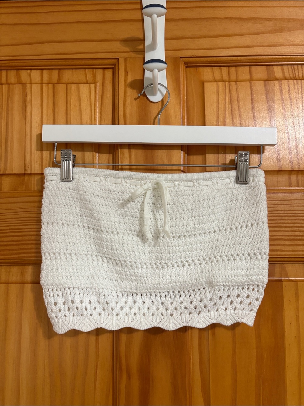 Hollister Size Small White Crop Top Tube Top